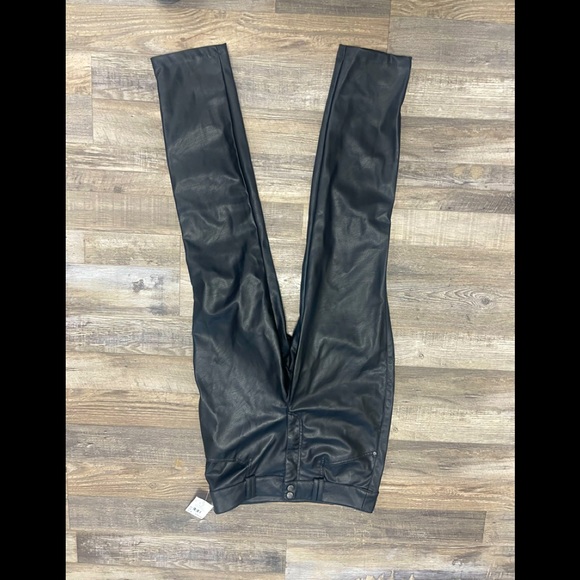 H&M Pants - H&M faux leather slacks